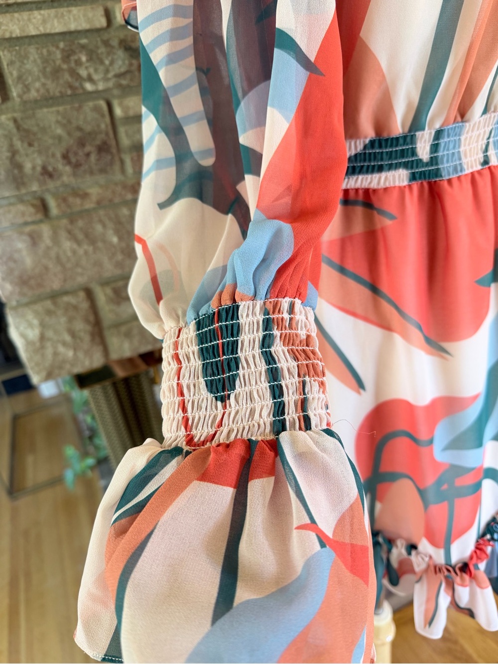 PatBO Rio off-the-shoulder Ruffle Mini Dress - Picture 4 of 7